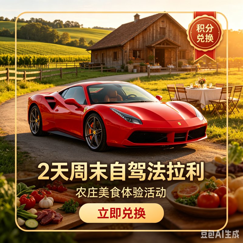 周末自驾品美食活动